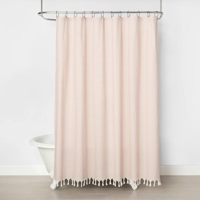 Stripe Shower Curtain Copper - Hearth & Hand™ with Magnolia