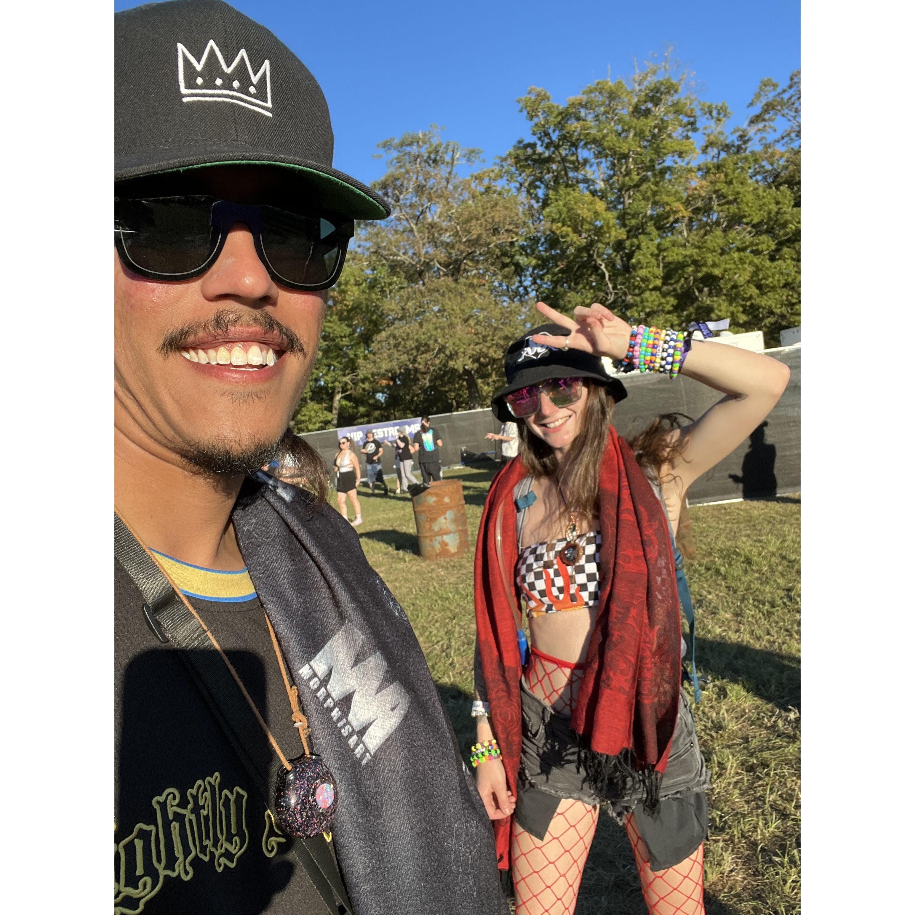 Our favorite activity is music festivals!