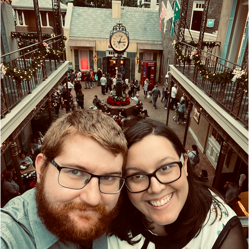 A photo from about 10 minutes before he proposed!
