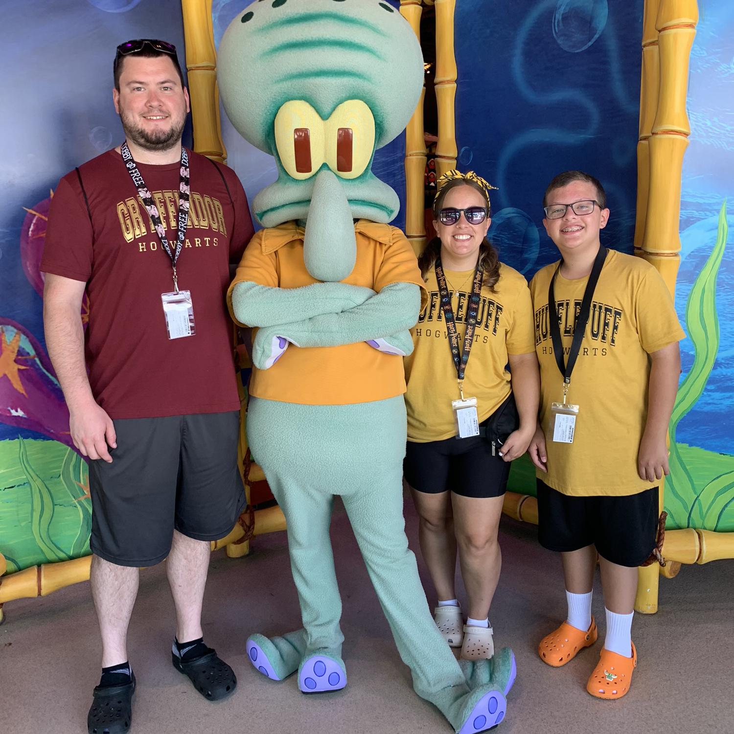 Vacation to Universal Studios for Parker's 13th birthday in August 2022