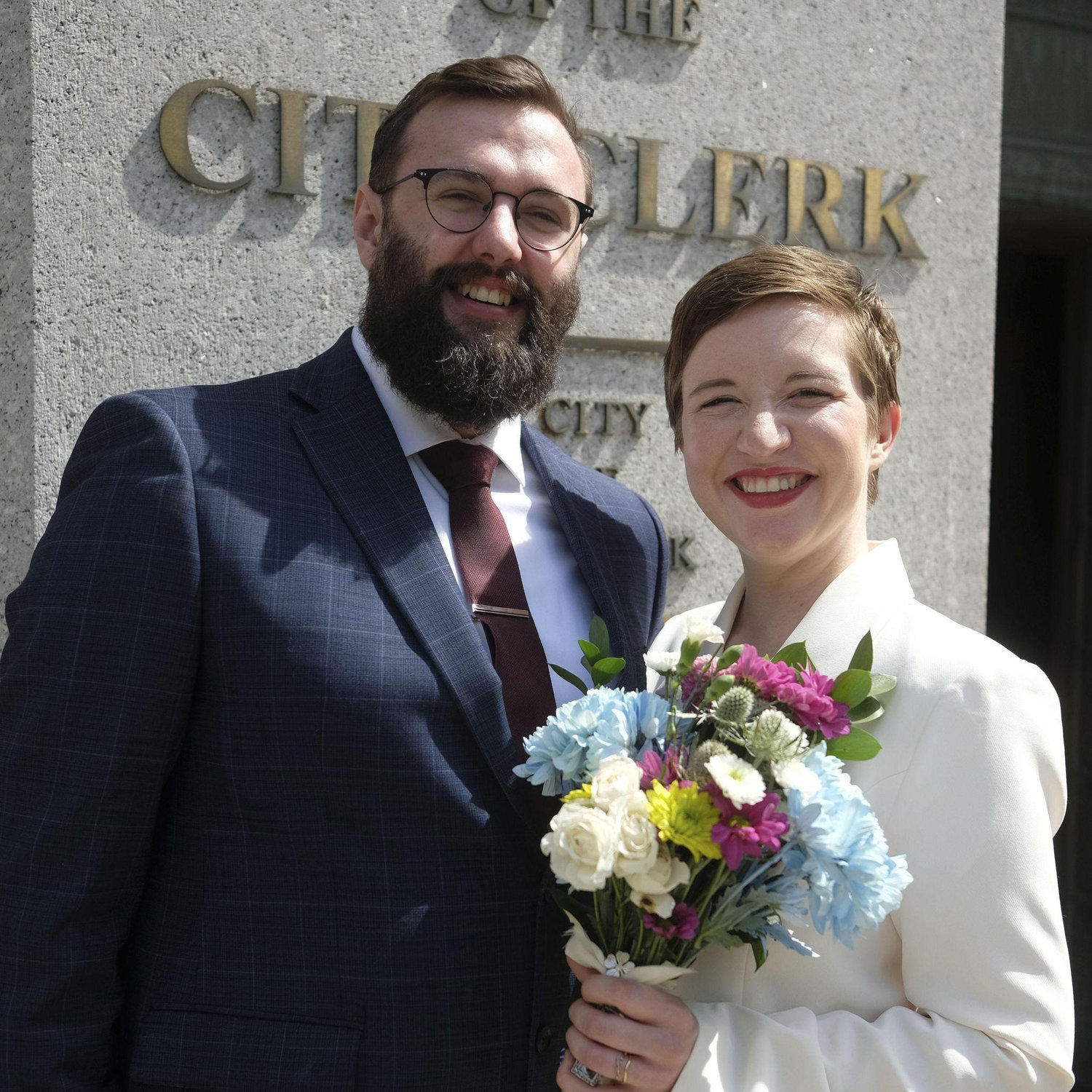 Wedding Day - April 25, 2025 at the Manhattan Office of the City Clerk!