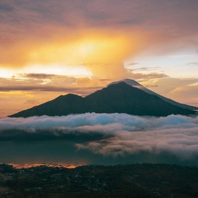 Hiking or Mount Batur Sunrise