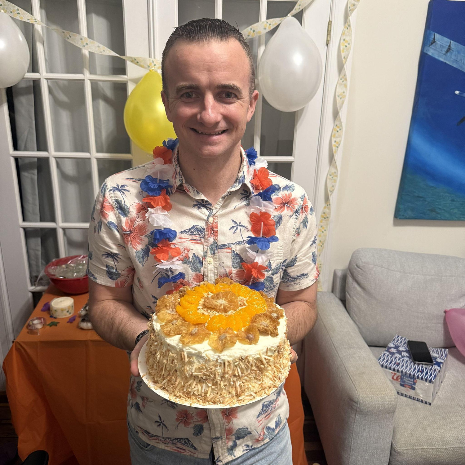 Isaiah's Hawiian themed birthday party in November