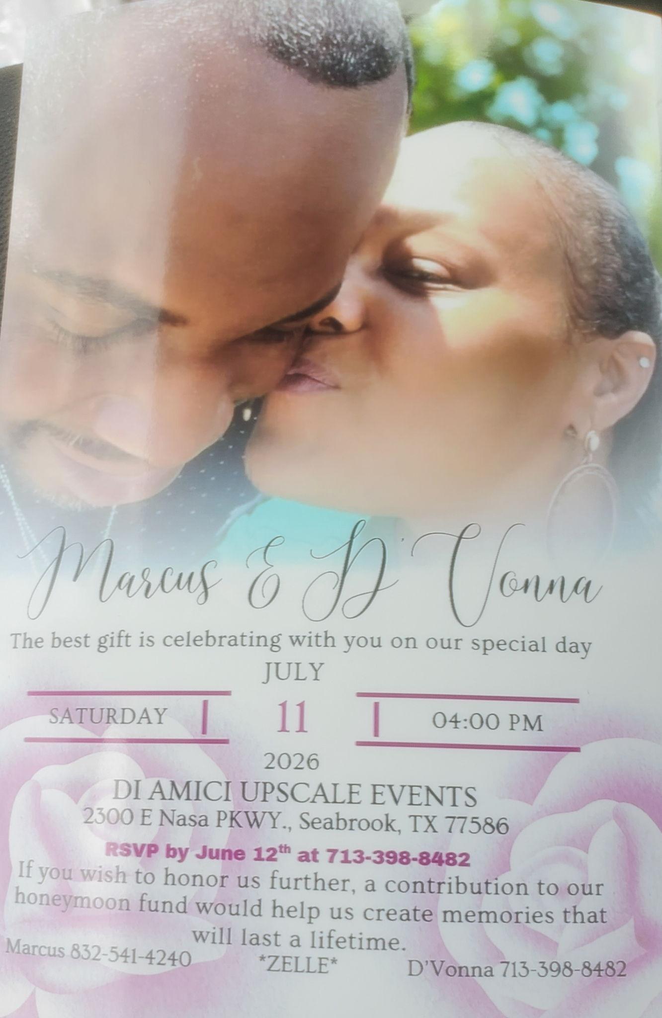 The Wedding Website of D’Vonna Reece and Marcus Minter