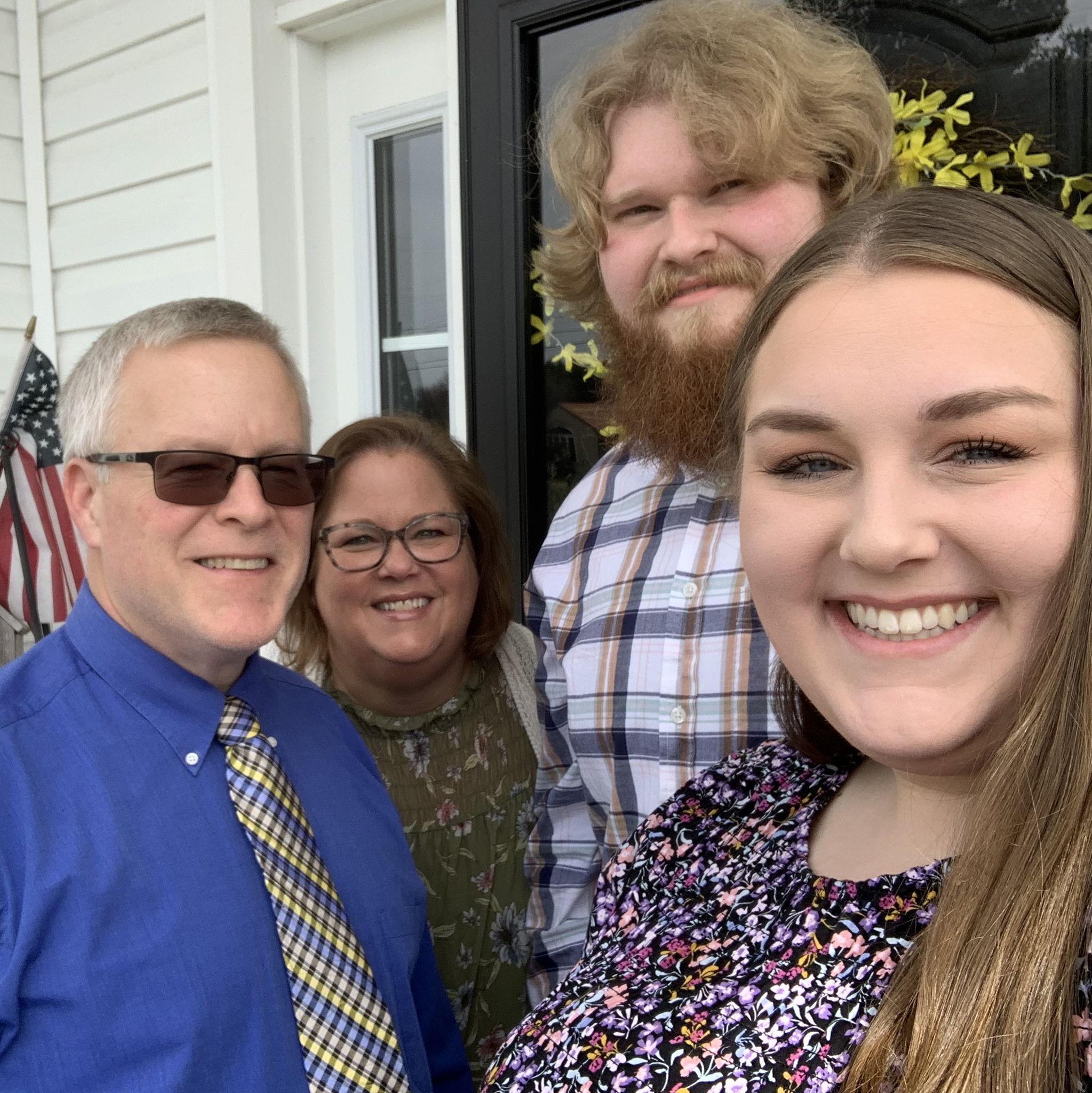 We have shared many family holidays together!