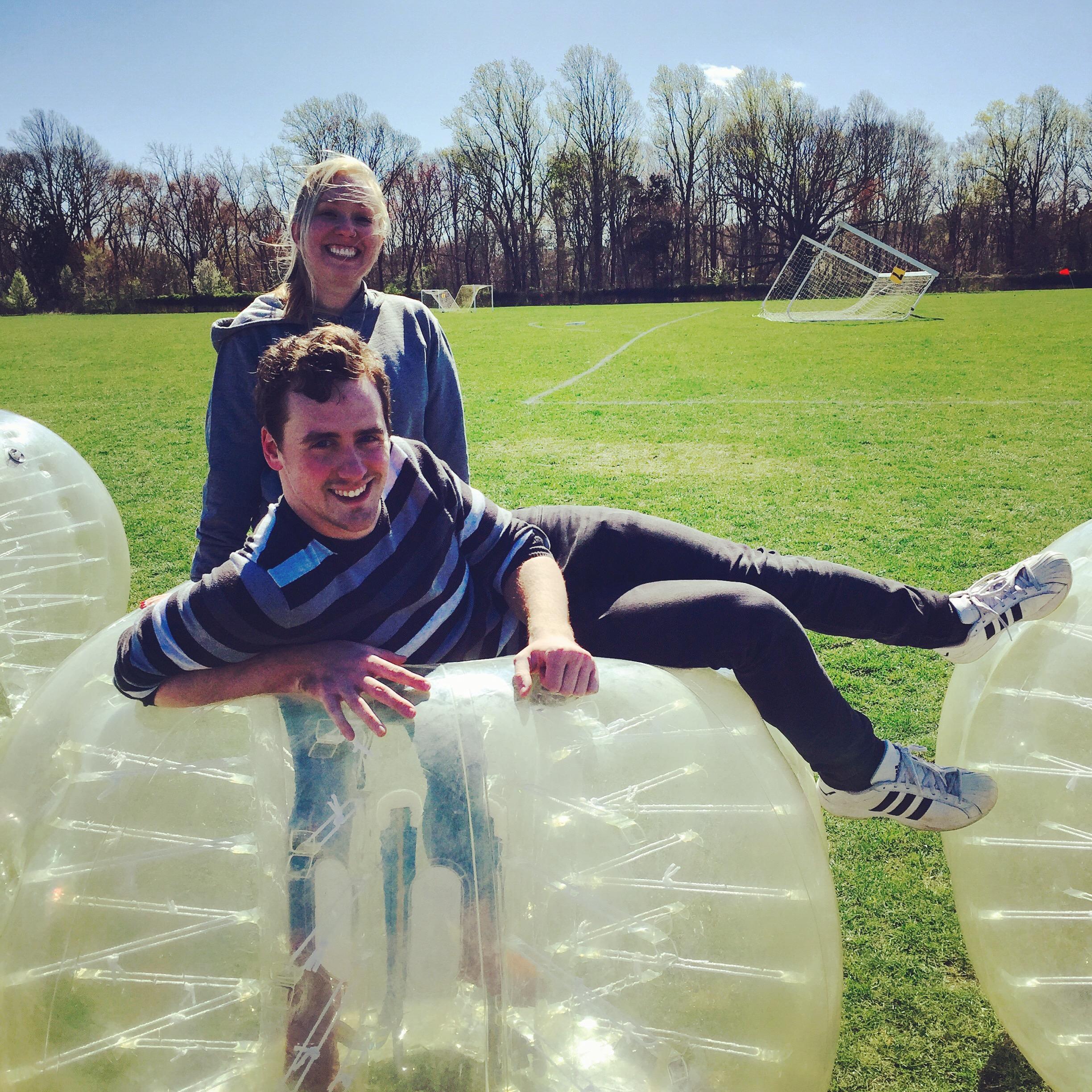 Bubble soccer