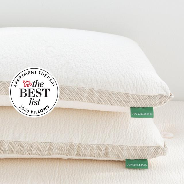 Avocado Molded Latex Pillow