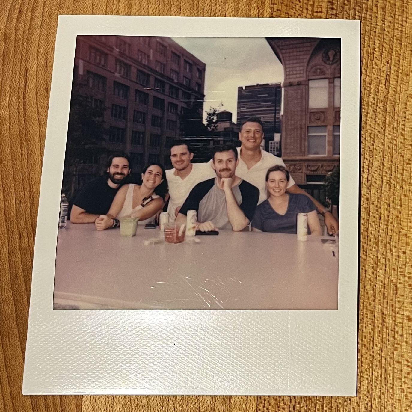 Hanging out with Kiefer, Taylor, Dillon, and Becky! NYC, August 2021