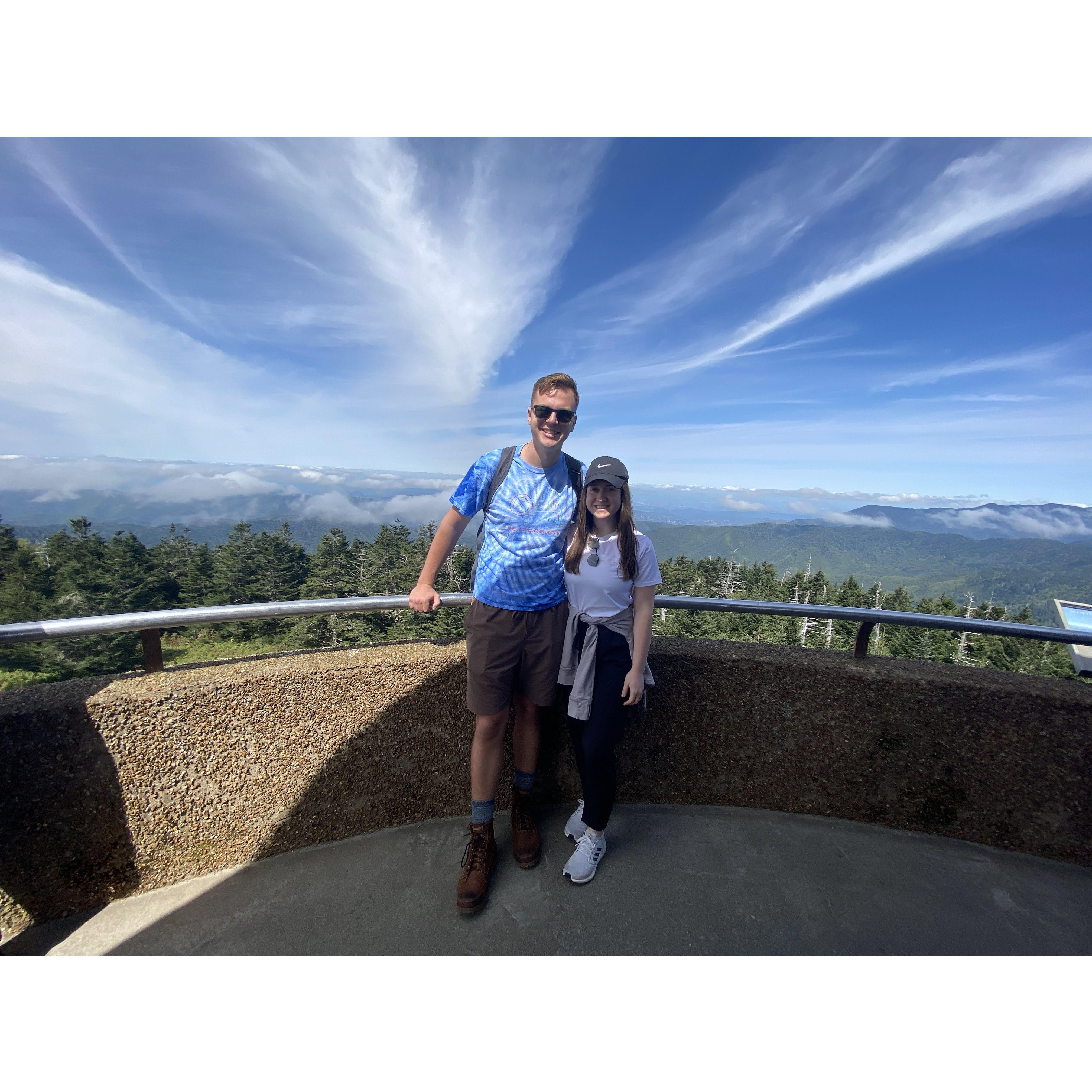 Our first getaway together - the Smokey Mountains in 2020