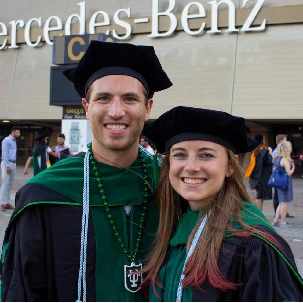 Medical school graduation and our anniversary as a couple! Kendal was finally impressed once Scott became a doctor.