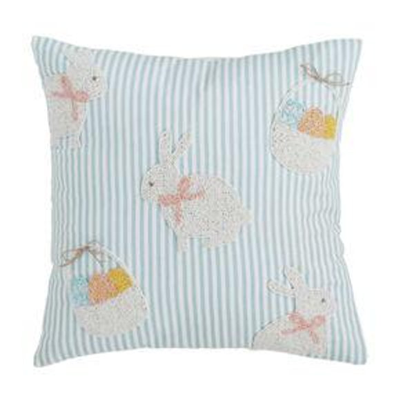 Bunny Beaded Pillow