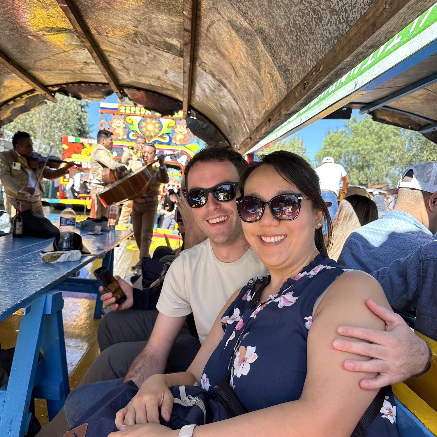 Exploring the floating market of Xochimilco outside Mexico City!