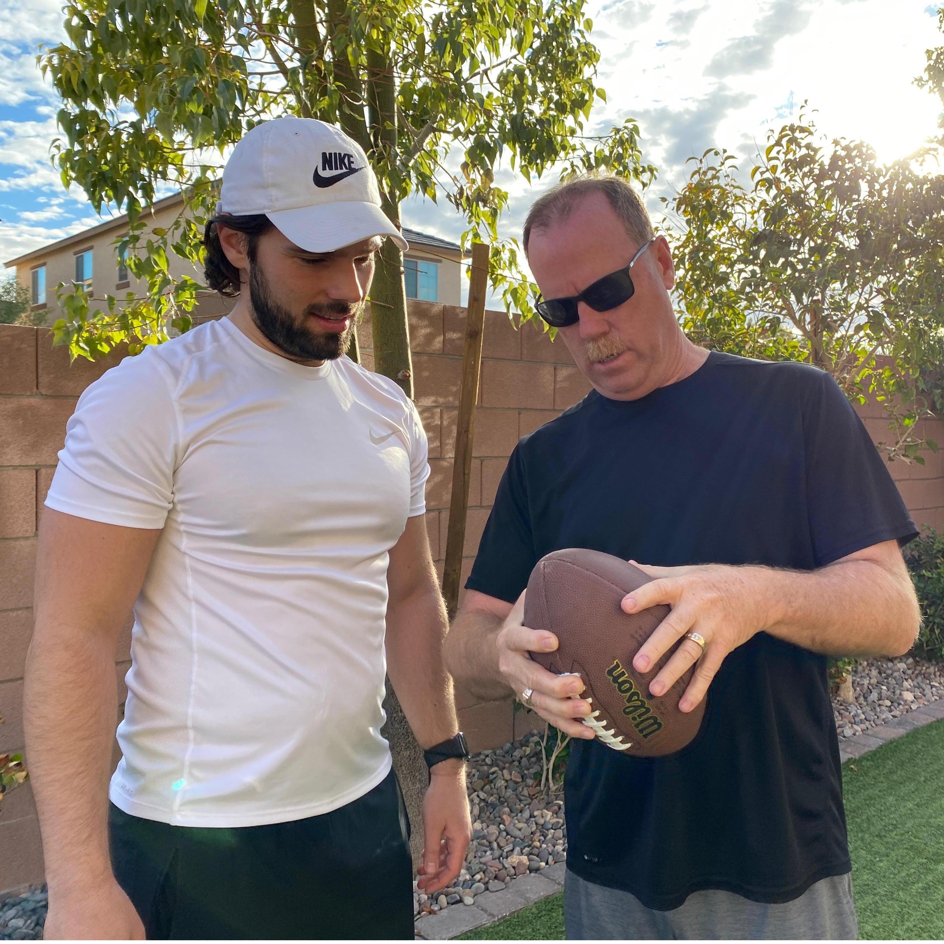 Talking football... and then a little futebol, too!