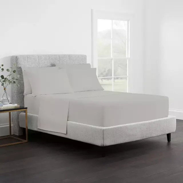 Claritin® Allergen Barrier 300-Thread-Count King Sheet Set in Grey