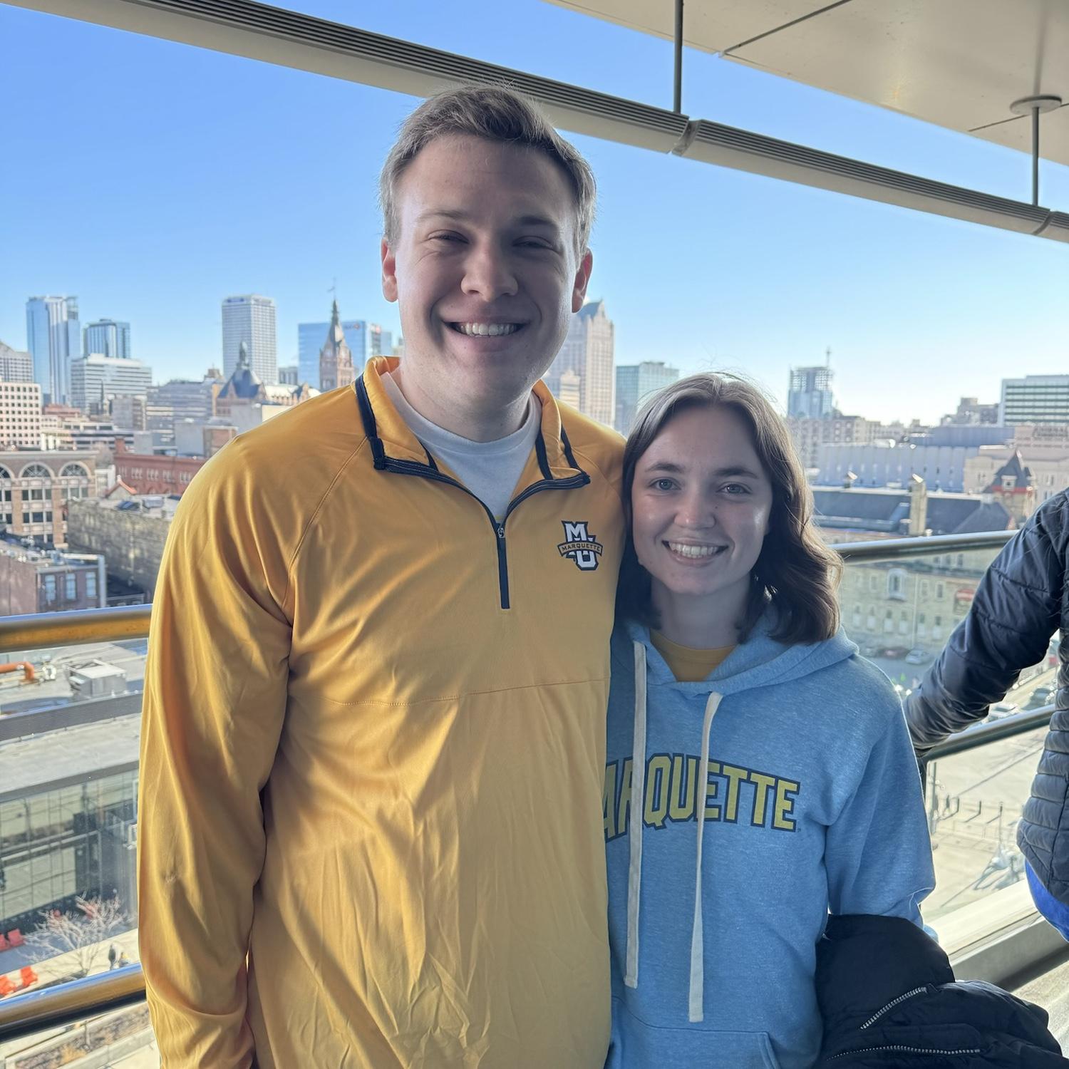 One of many Marquette basketball games together