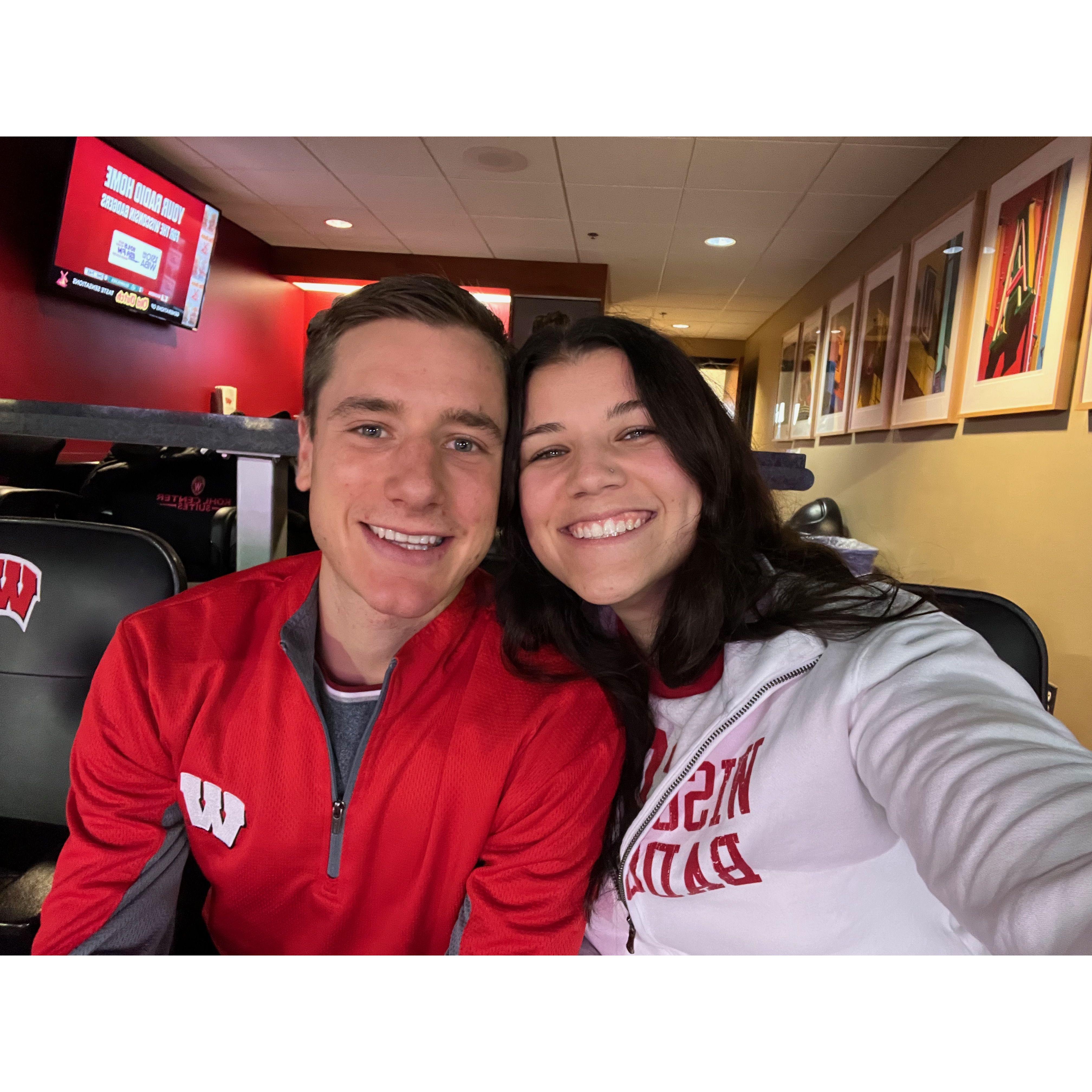 Badger hockey games over Thanksgiving is always a great excuse to go back to Madison, WI!