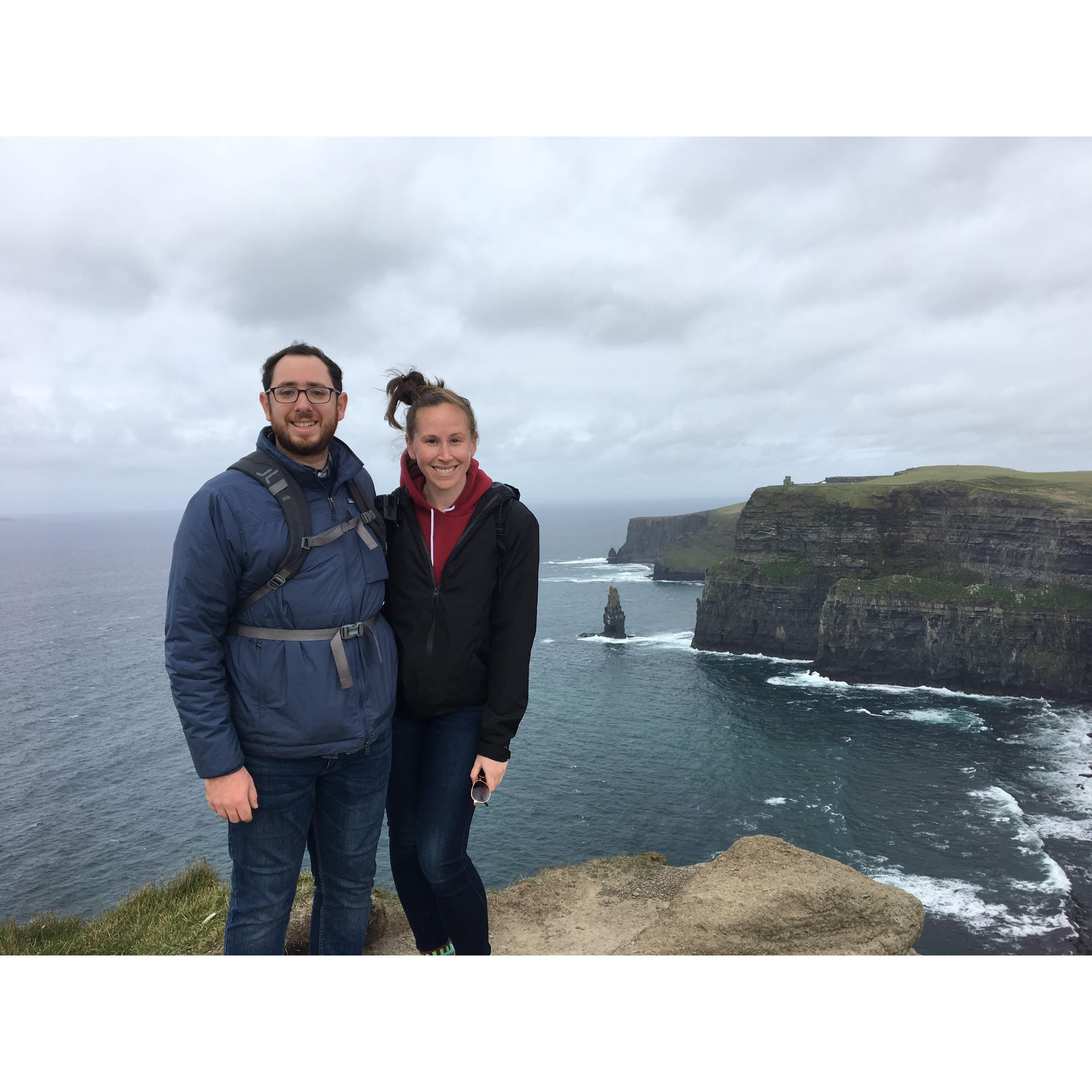 Cliffs of Moher, Ireland, October 2018