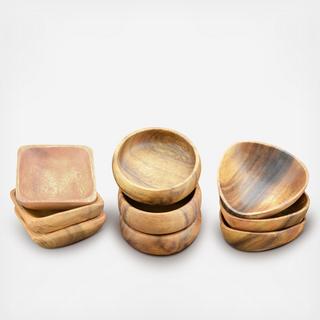 Assorted Dip/Nut Bowls, Set of 9
