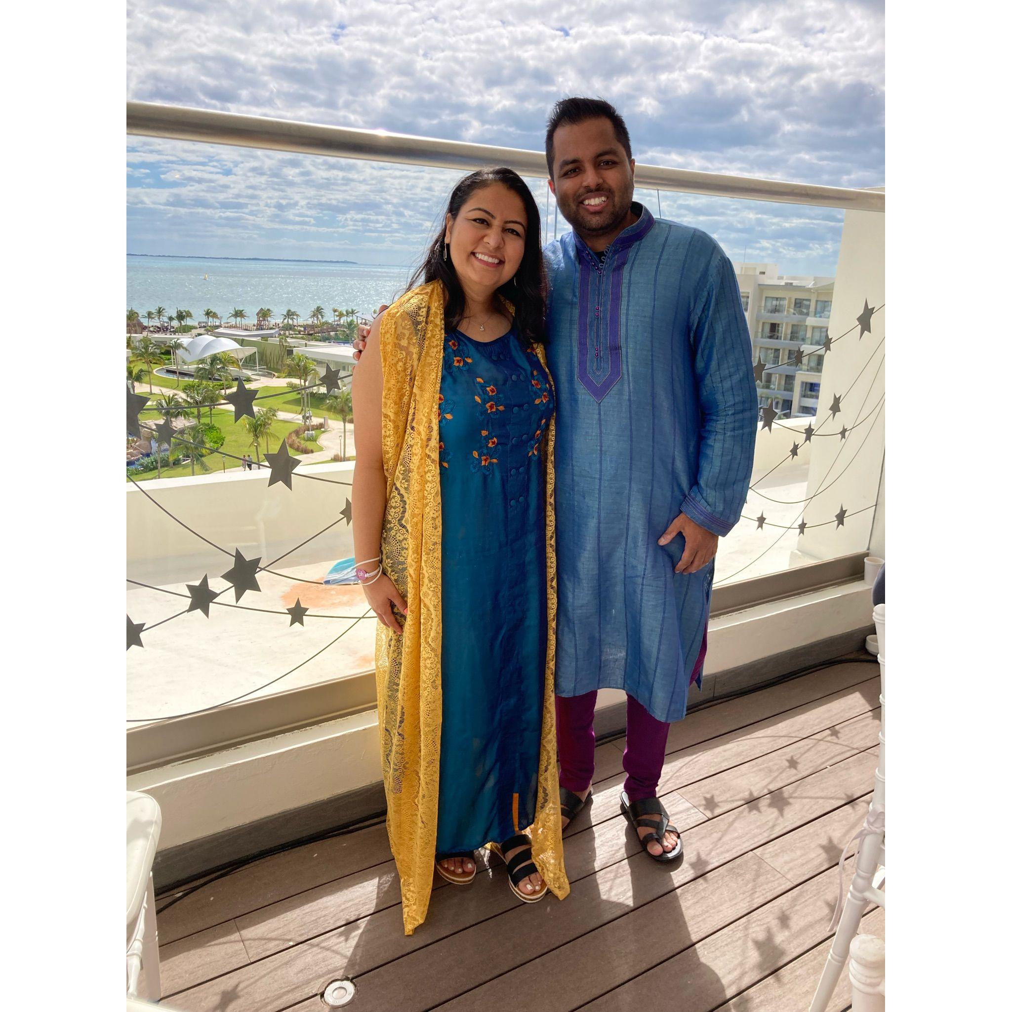 First Wedding as a couple - November 2021