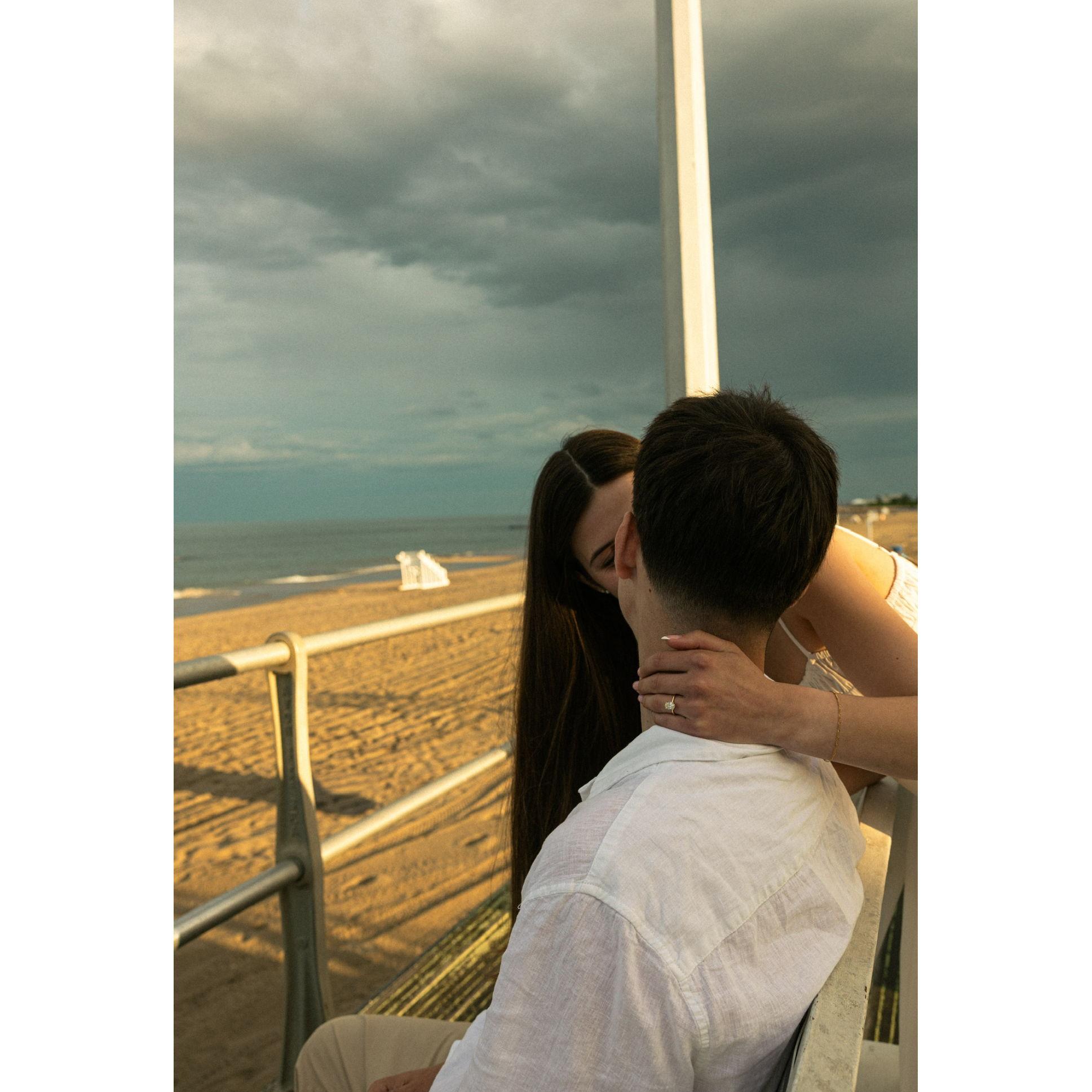 Our engagement shoot...