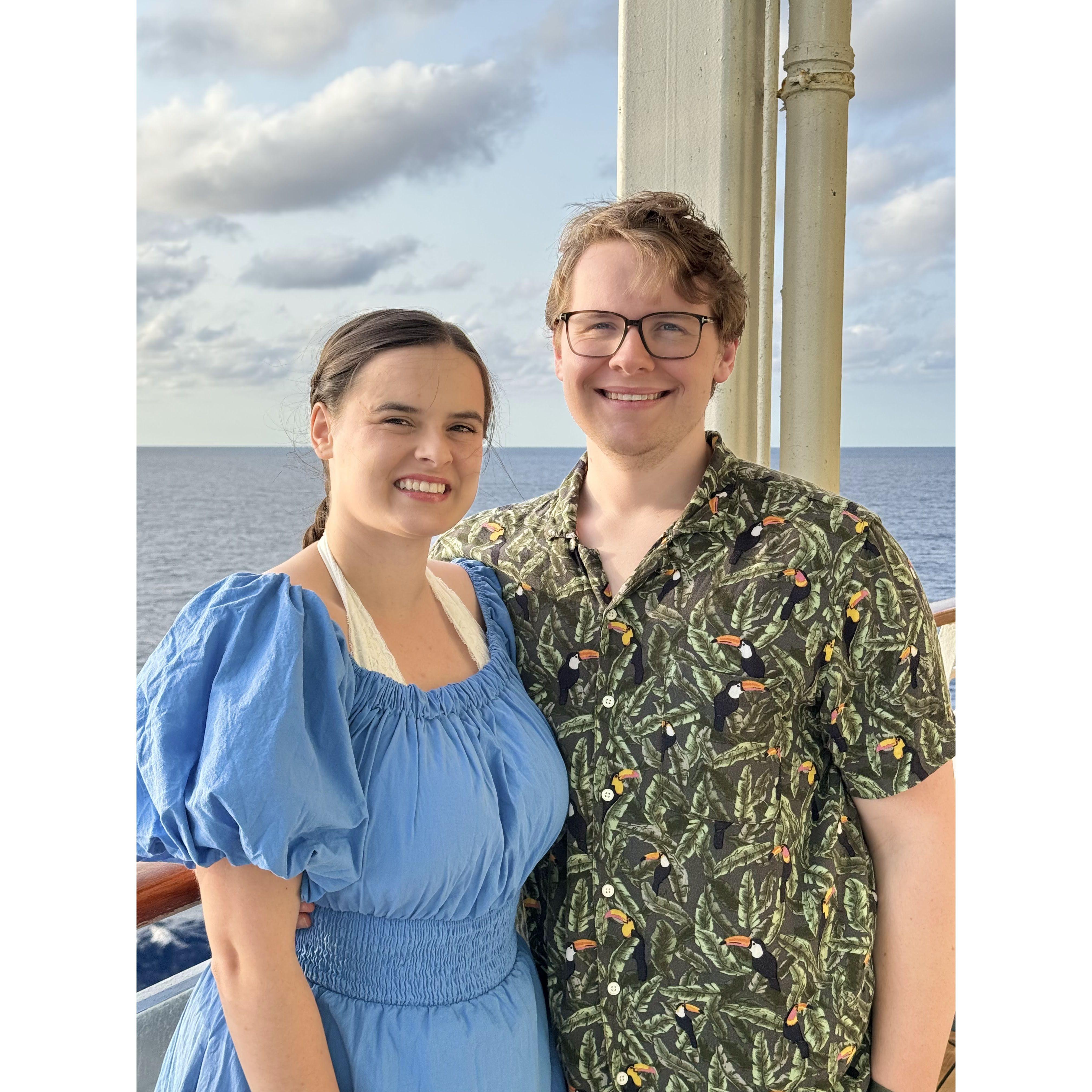 Tropical Night on the cruise