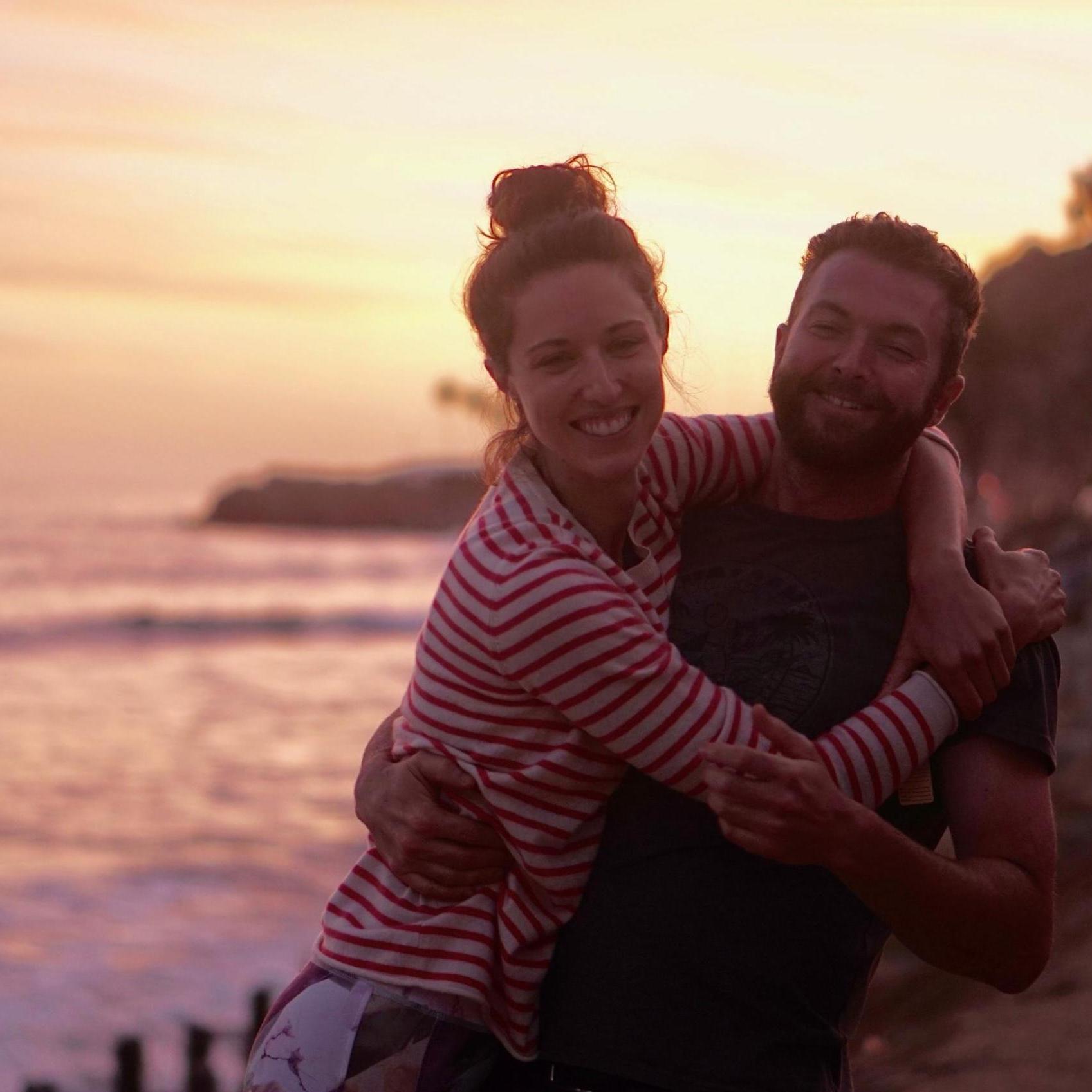 Sunset on the PCH in Malibu on Xylon's birthday.... little did I know that a few days later he would ask me to marry him!