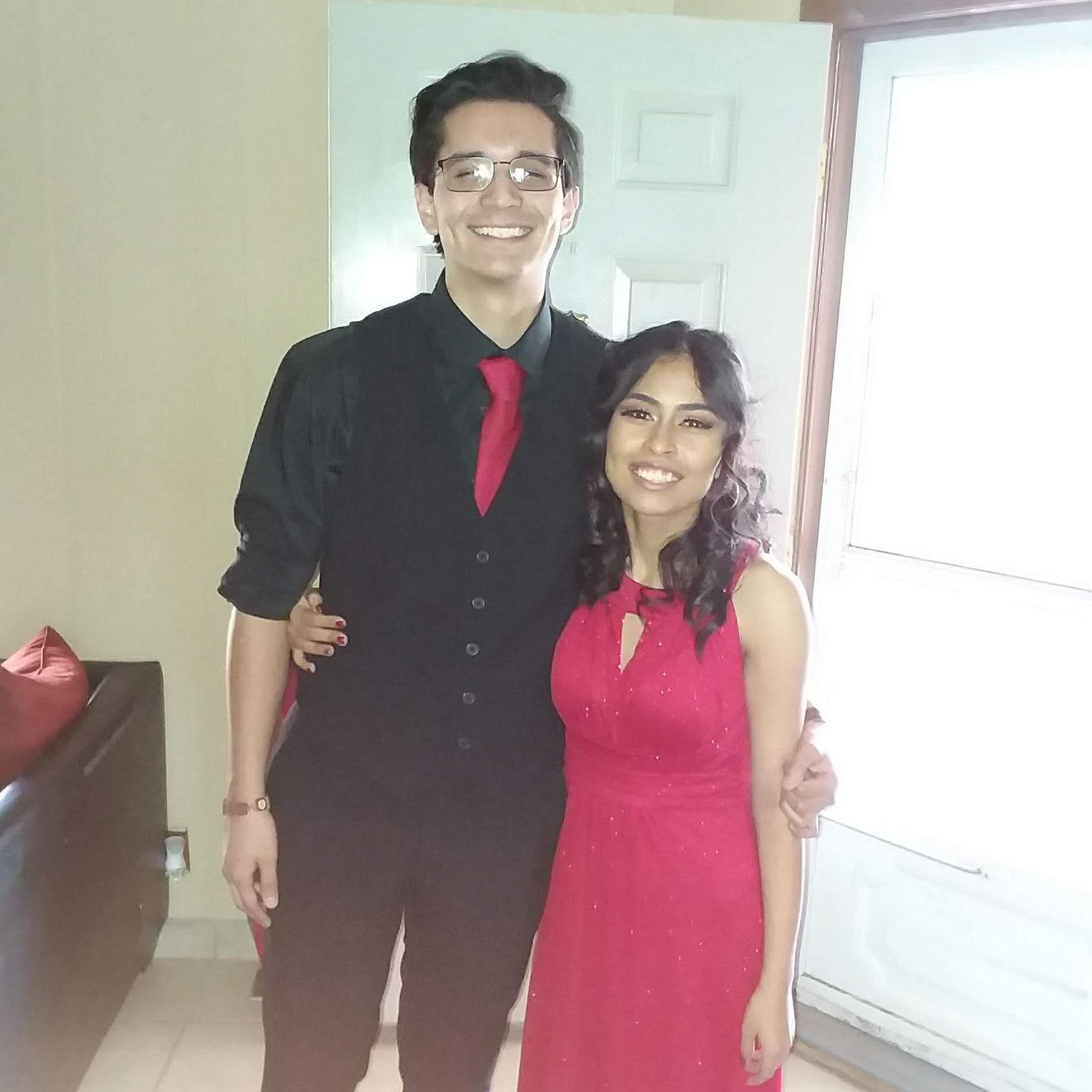 The first military ball we went to.