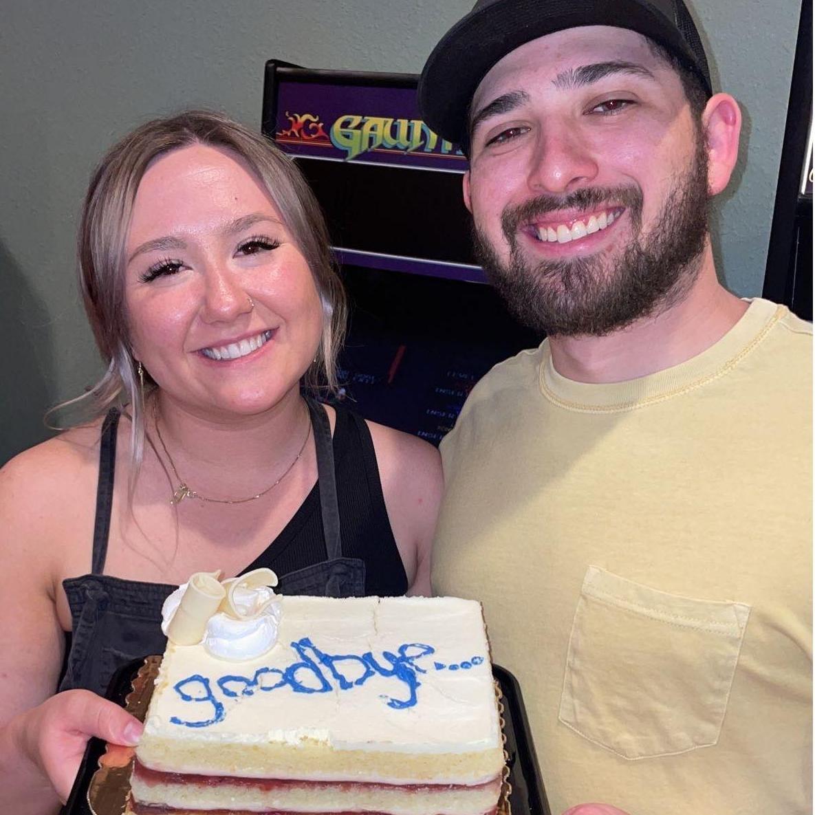 Our last day at Fratelli, the place we met!