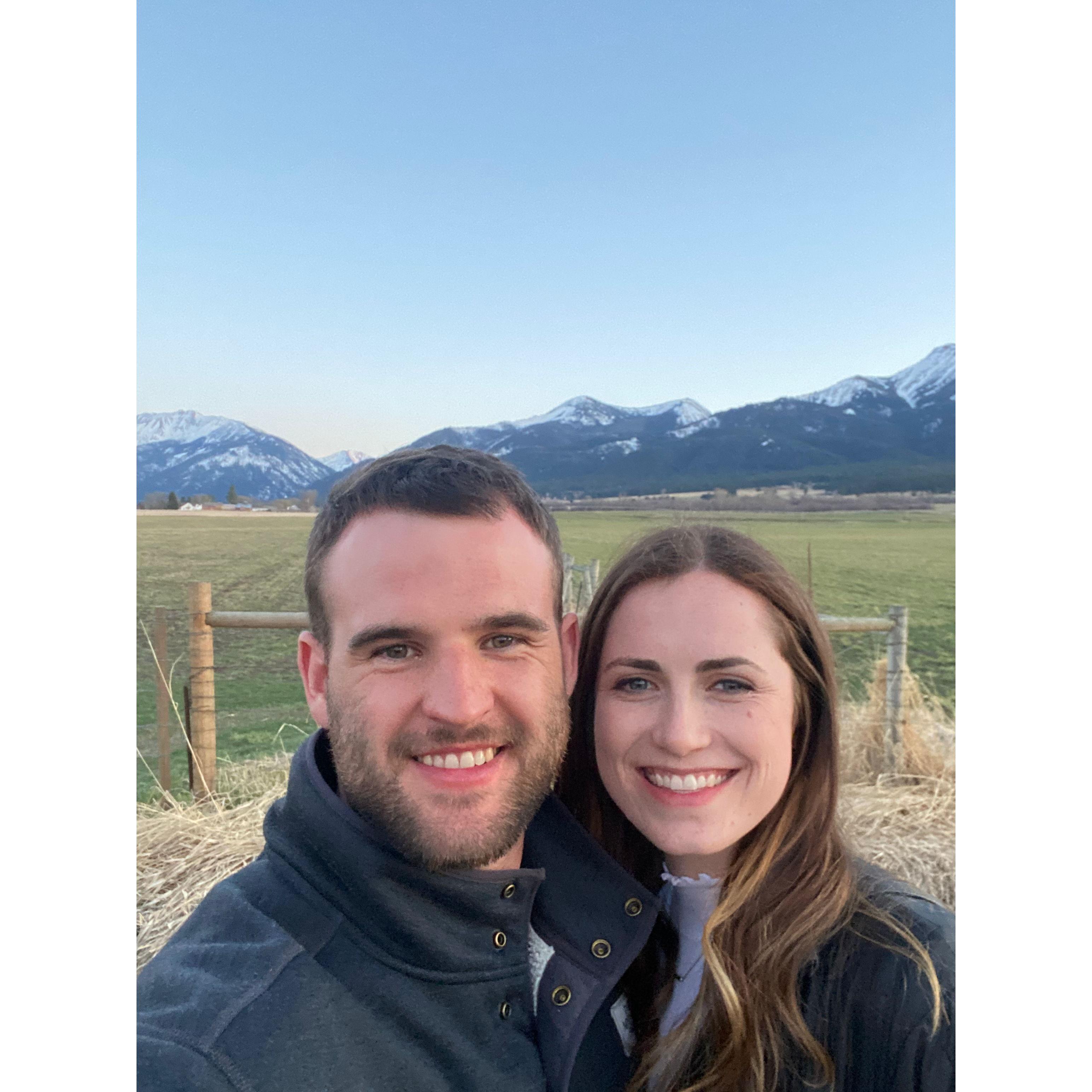 We took a trip to the Wallowa's in Eastern Oregon after we survived our first tax season together.