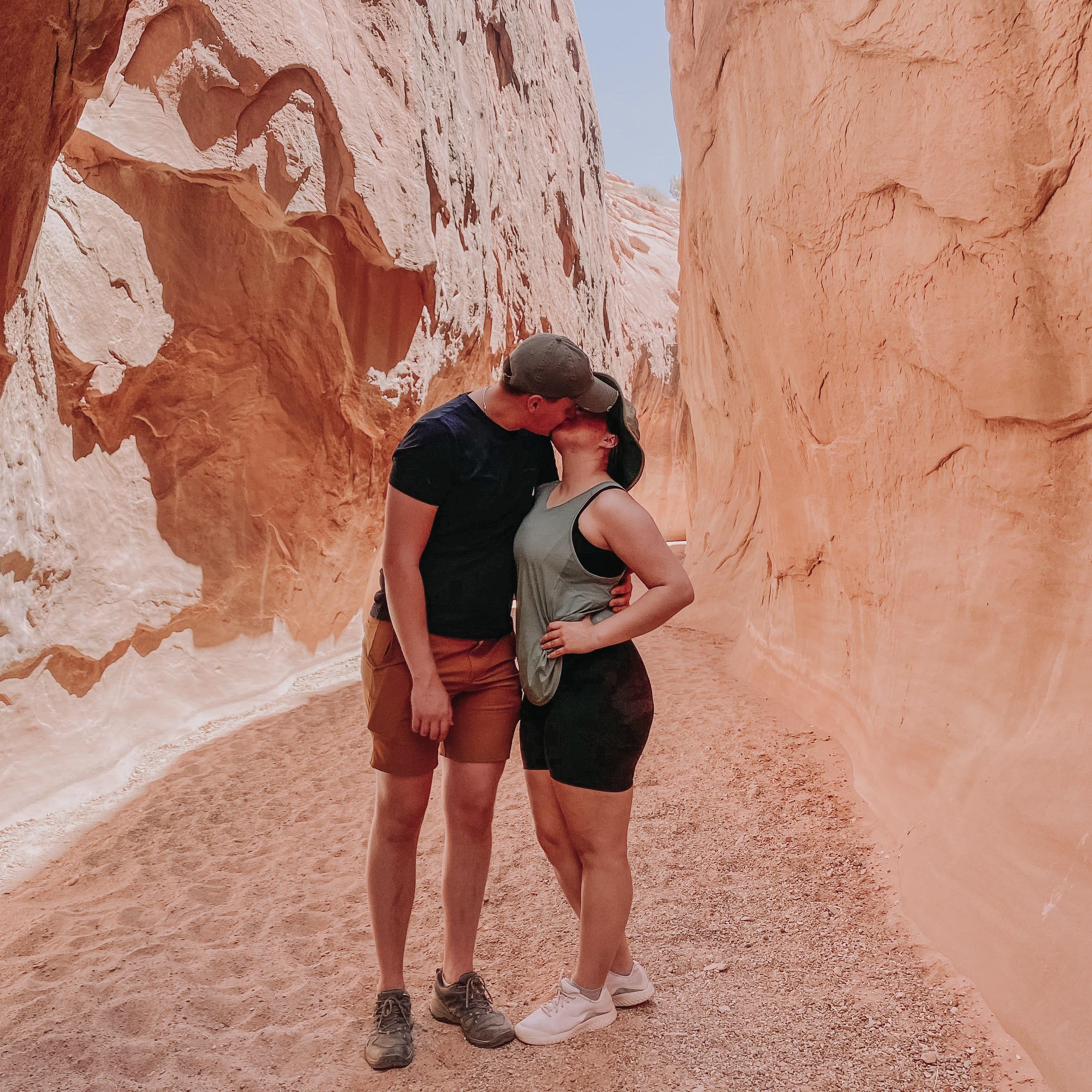 May 6th, 2022. Friends camping trip to Escalante! Sam was got COVID on this trip and was super, super sick on this hike.