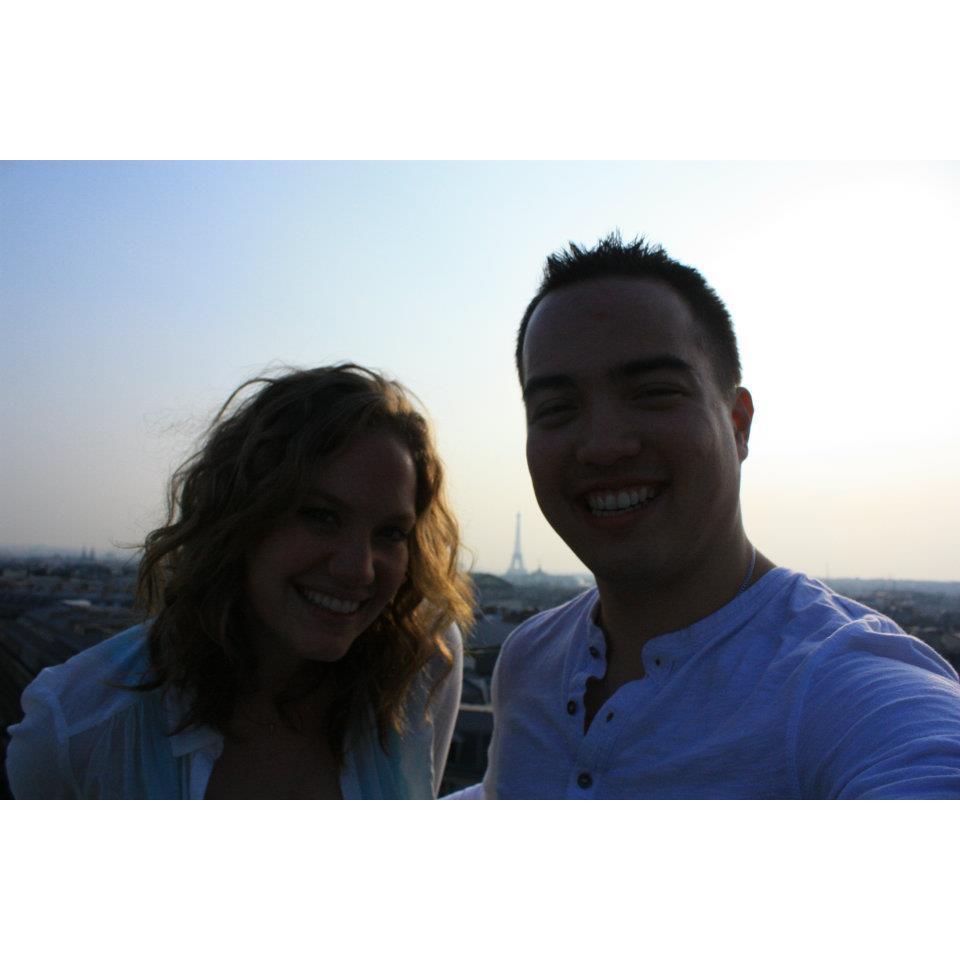 Paris, on top of Les Galeries LaFayette