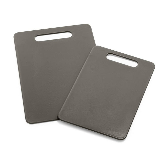 GreenLife 2 Piece Cutting Board Kitchen Set, Dishwasher Safe, Extra Durable, Grey