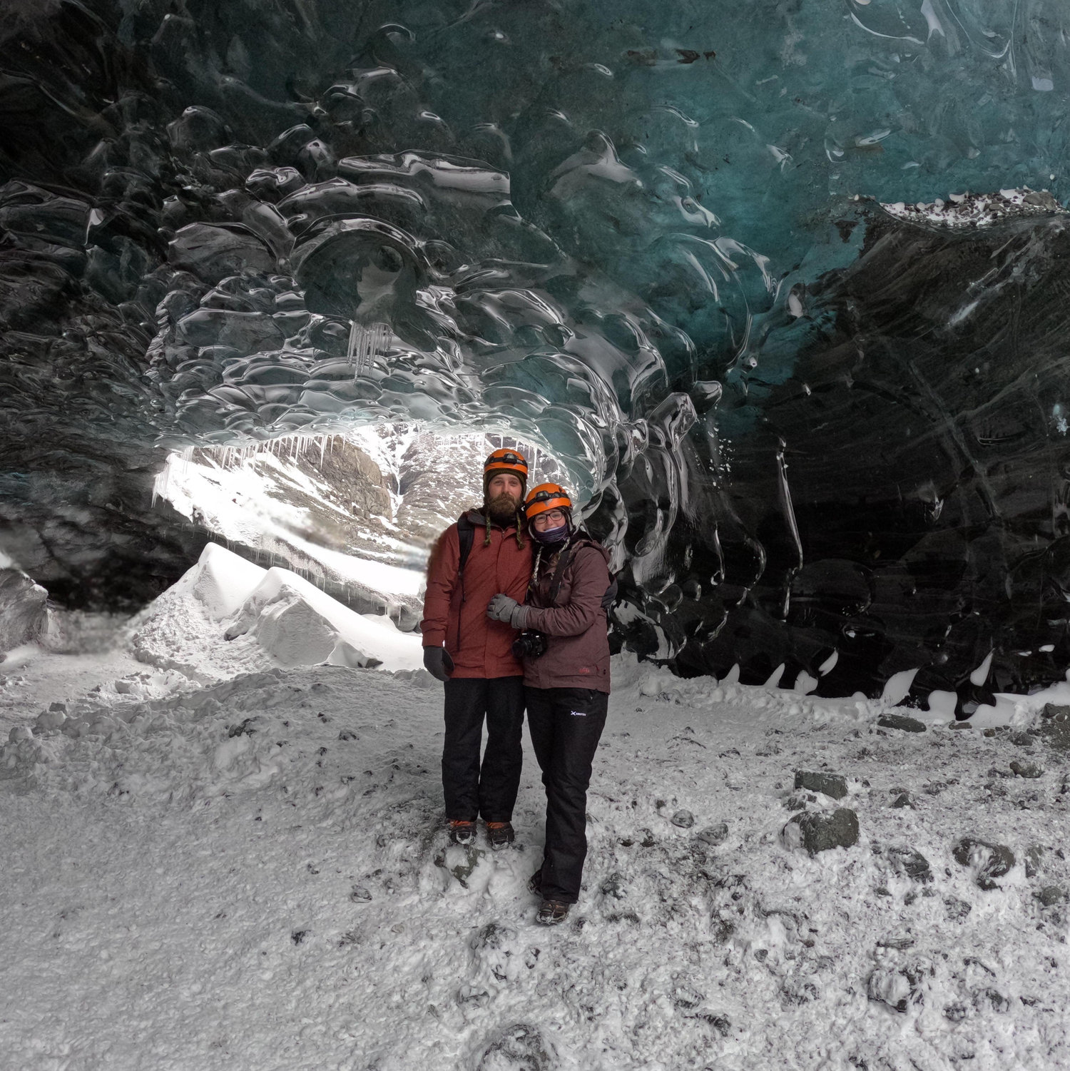 Ice cave in Iceland