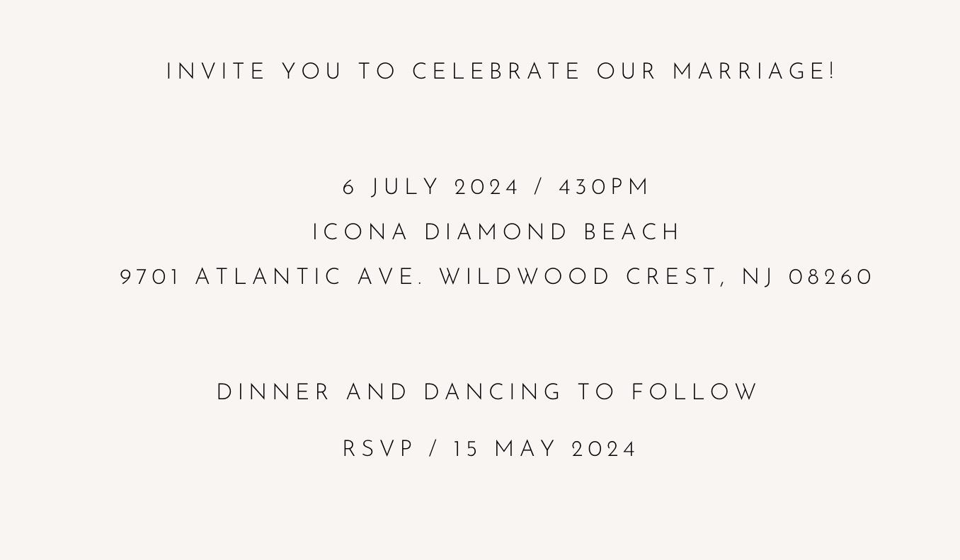 The Wedding Website of Dani Thompson and Ryan Picchini