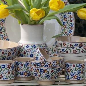 Wild Flower Meadow Pottery Collection