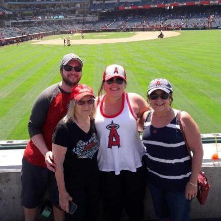 Alex's mom, Lisa, and her grandmother, Gloria (aka Nani).