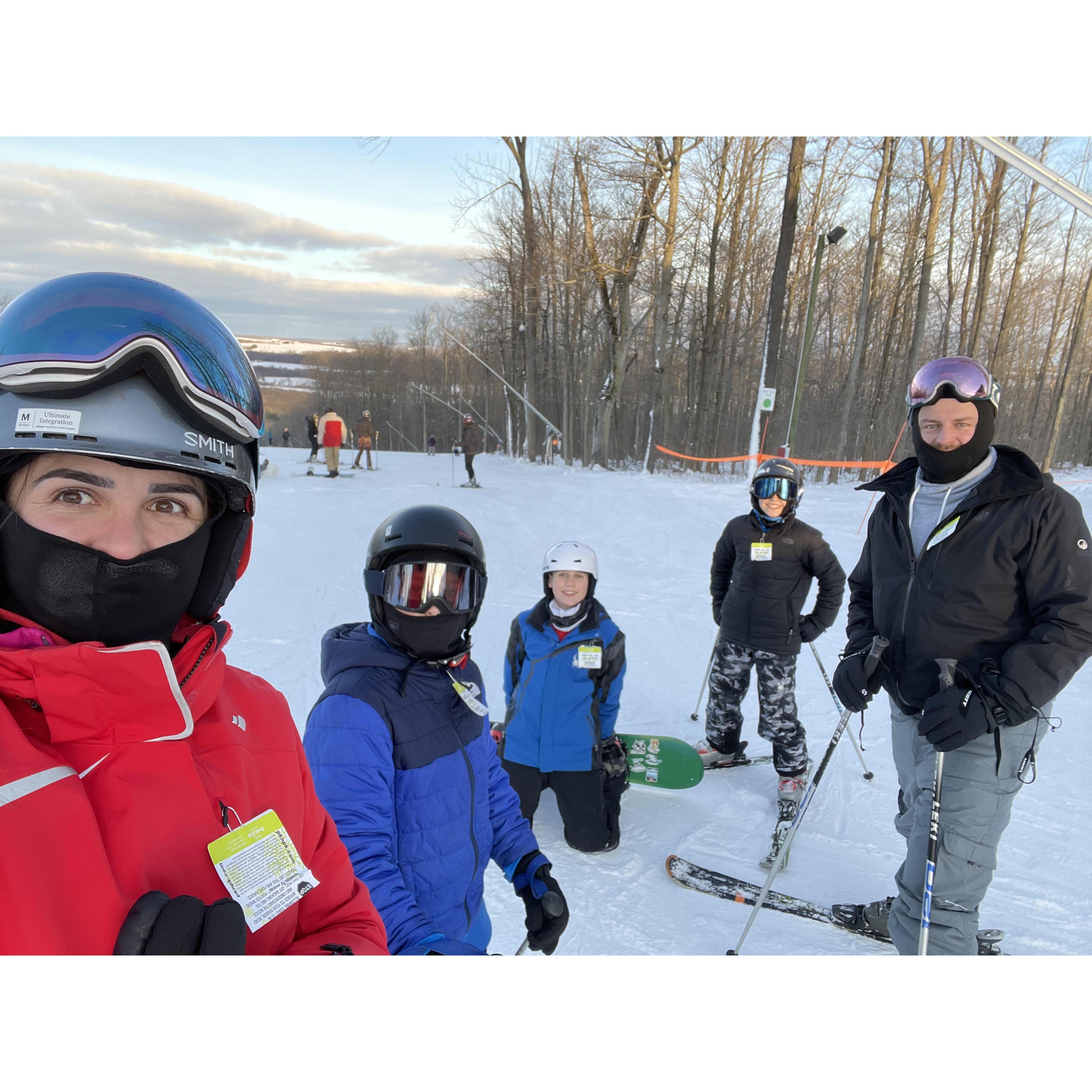 1st of many ski days of 2020-2021 season