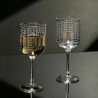 Maze Wine Glass, Set of 2