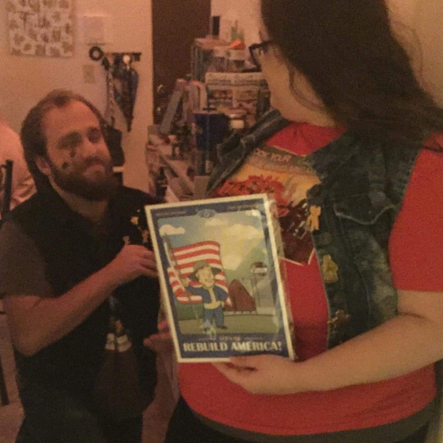 The Halloween proposal took place during a costume photoshoot.
