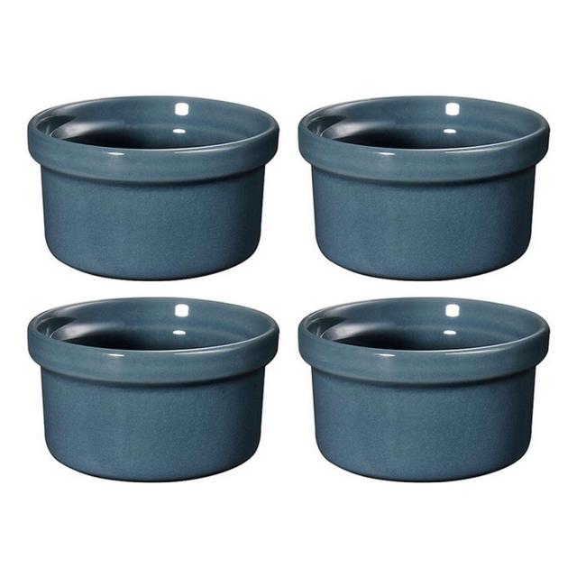 Emile Henry Ramekins, Set of 4 - CHARCOAL