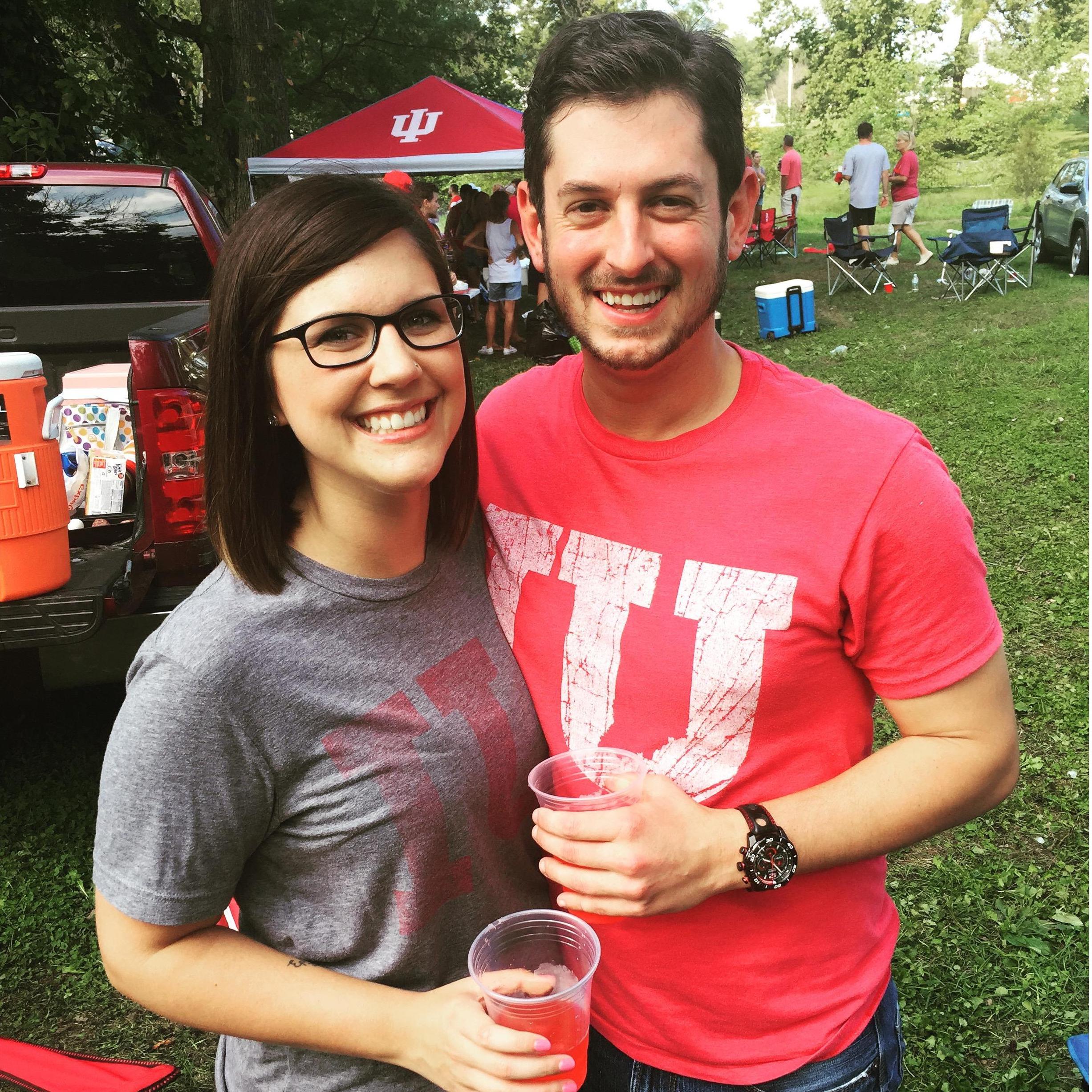 First IU tailgate together fall of 2016