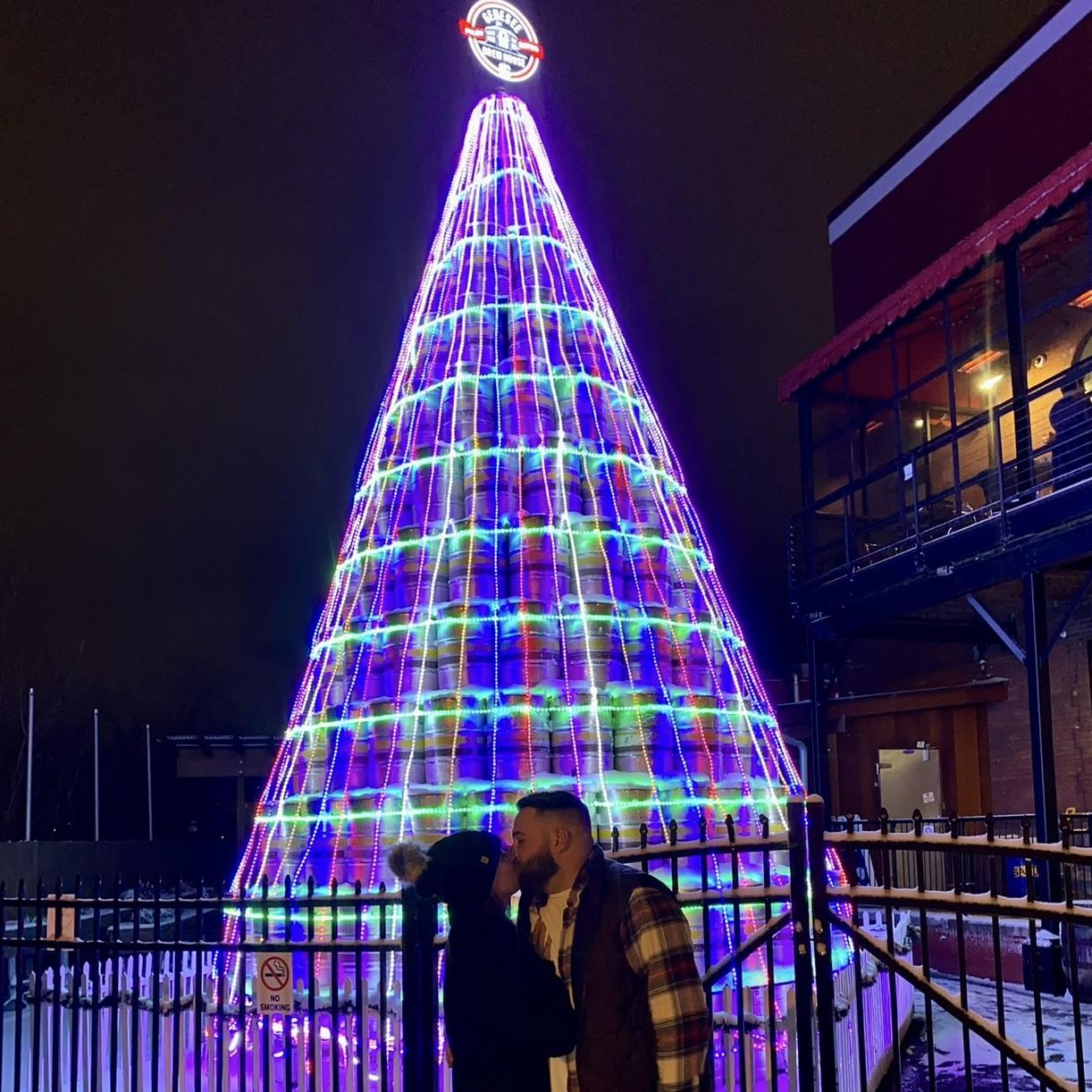 Genesee Brew House Keg Tree