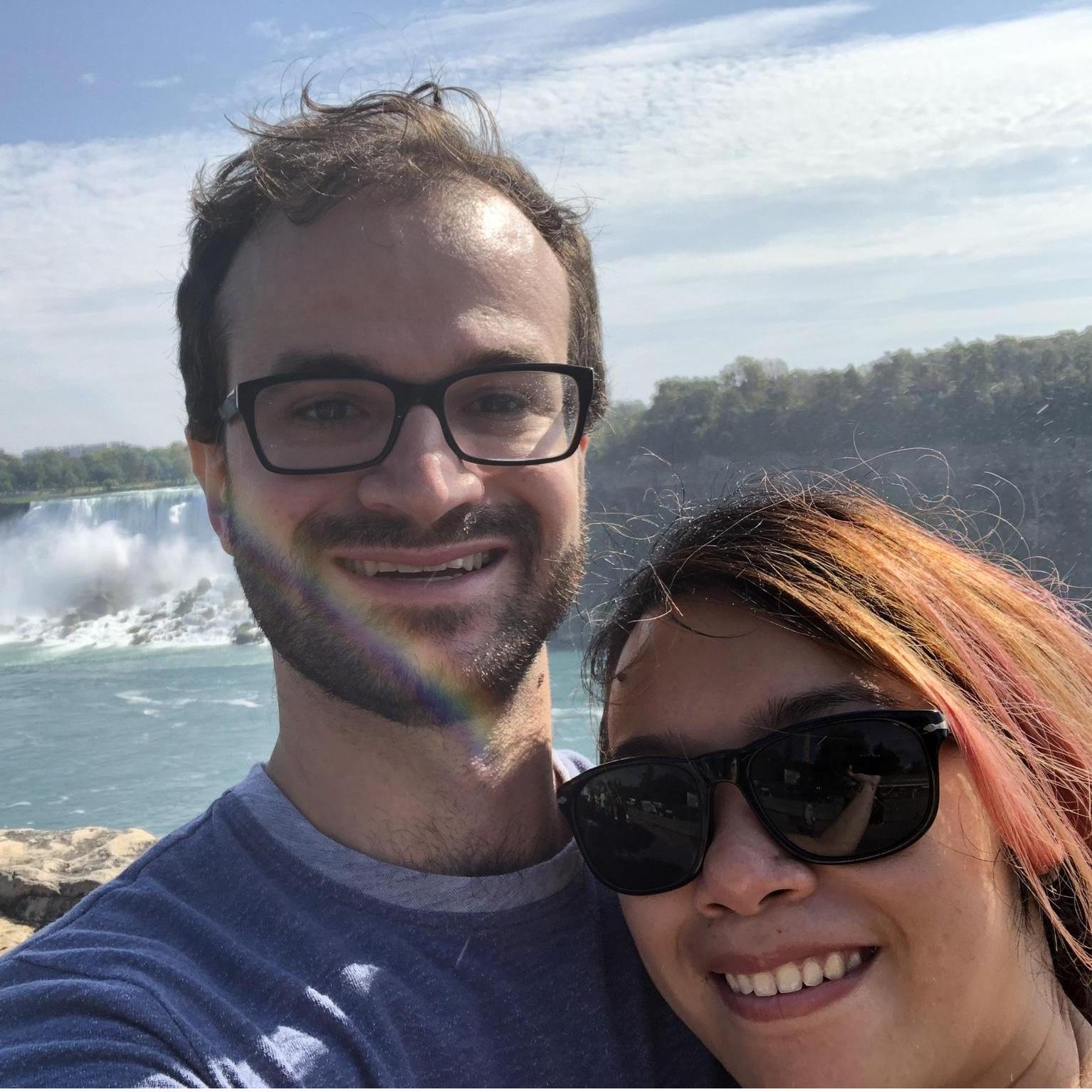 Niagara Falls after Yoav and Cara's wedding