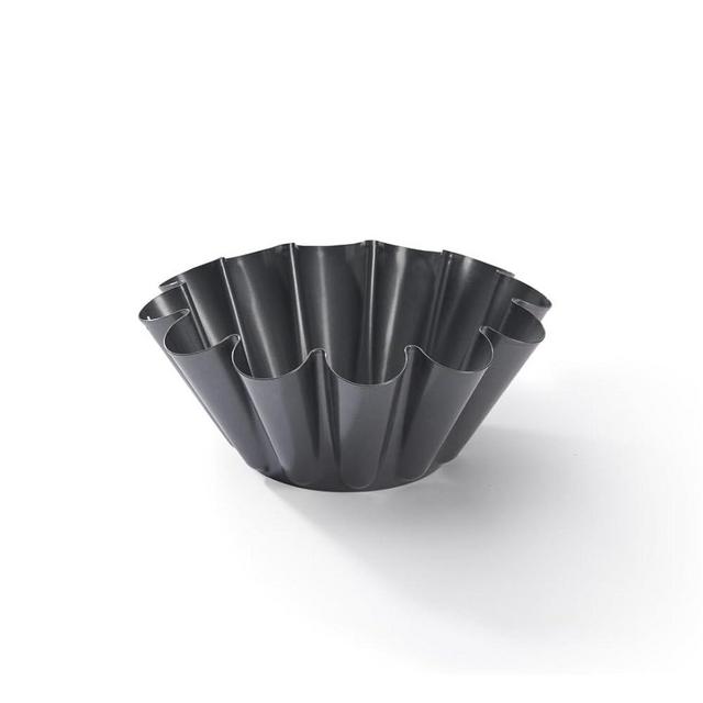 DE BUYER Non-Stick Brioche Mould,22 cm, Steel, Grey, 22 x 22 x 10.1 cm