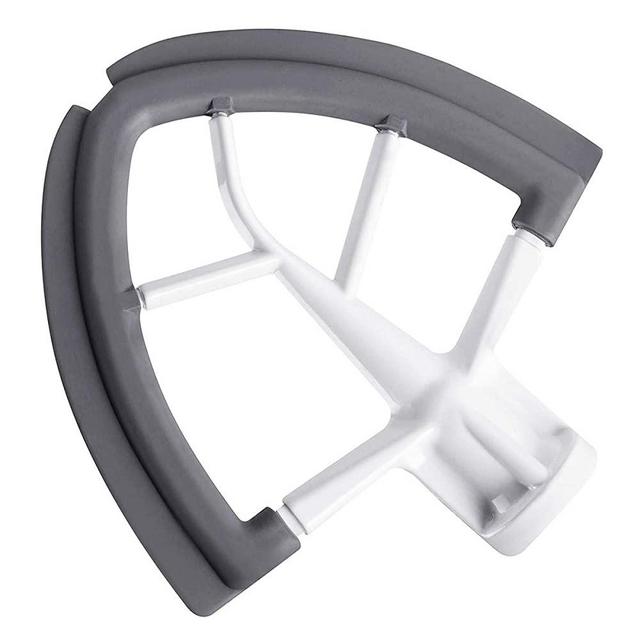 Flex Edge Beater for 4.5-5 Quart KitchenAid Tilt-Head Stand Mixer, Flat Beater Bowl Scraper with Silicone Edges