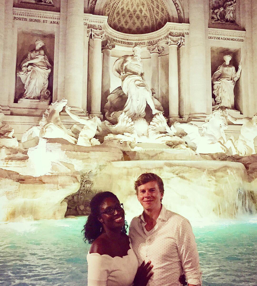 Our Trevi Fountain wish