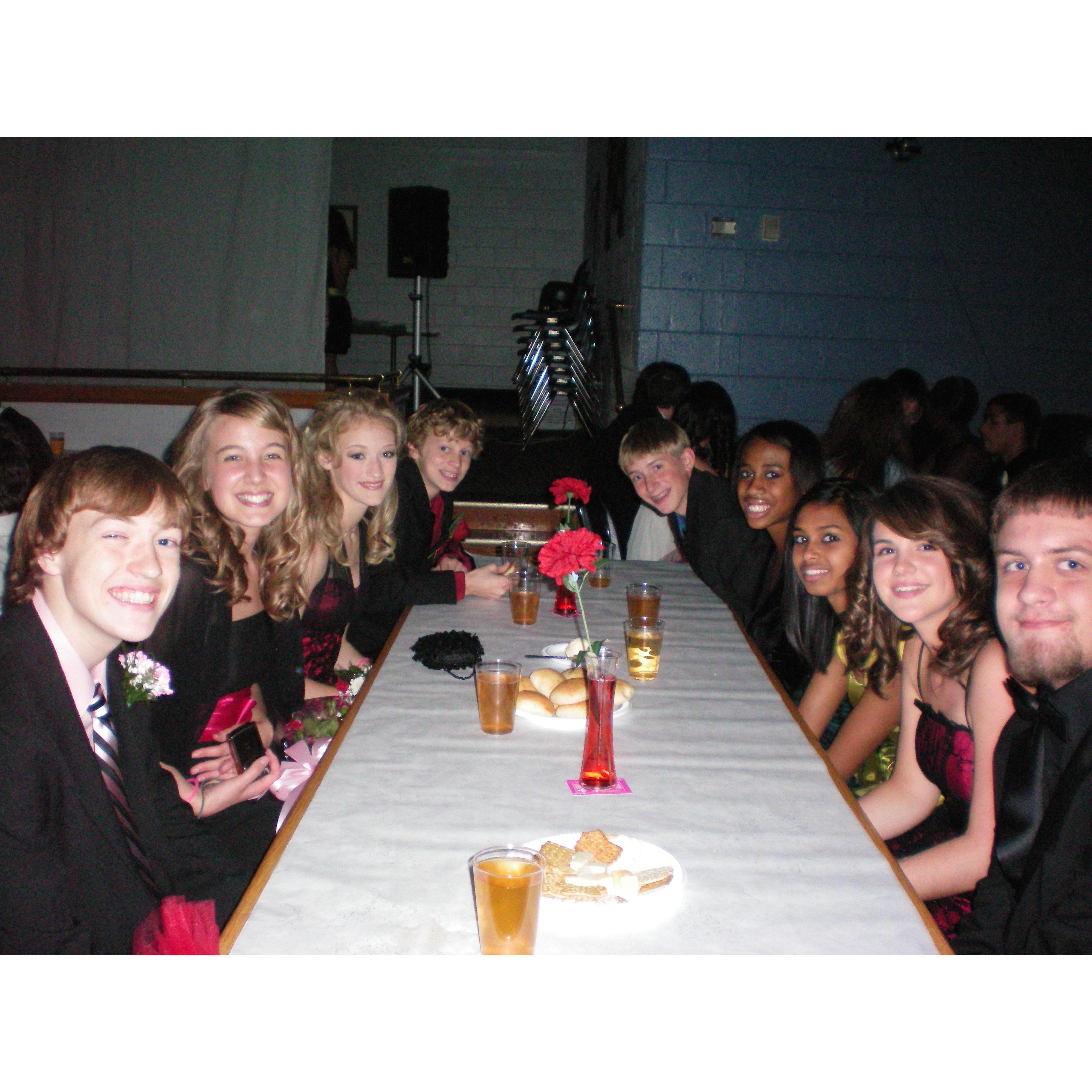 First high school banquet