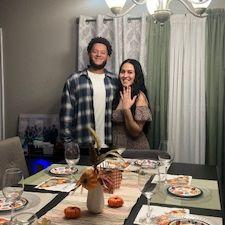 last thanksgiving as fiance/fiancee