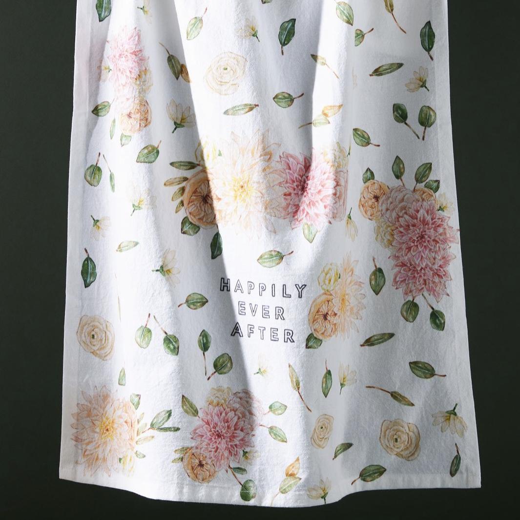 Lana's Shop Happily Ever After Dish Towel