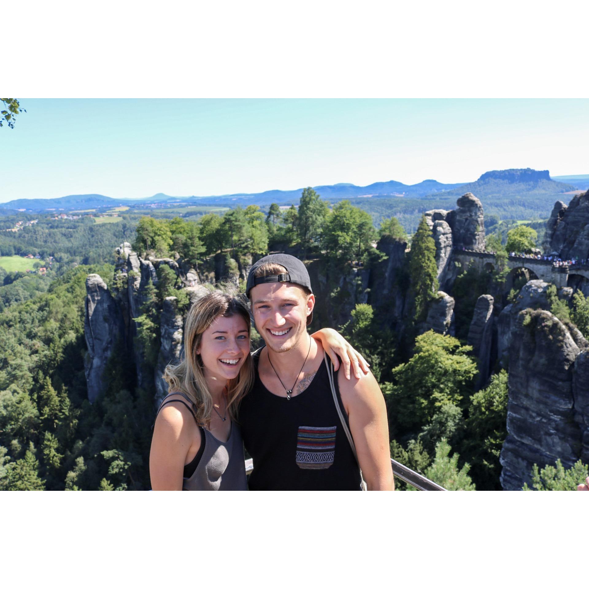 Hiking near Dresden, Germany